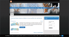 Desktop Screenshot of malbasdudos.com
